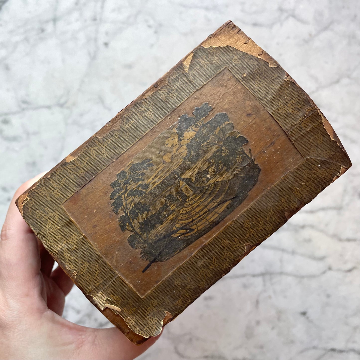 1830s Decoupage Box