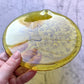 Vintage Crescent Moon Suncatcher | Handblown Glass