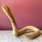 Vintage Carved Wood Snake | Mexico