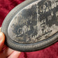 Antique Hand Engraved Casket Plate | 1865