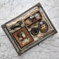 Victorian Glass Box with Silk Pillow
