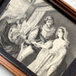 Antique French Palmistry Print