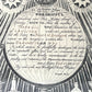 Vintage Odd Fellows Framed Membership Certification