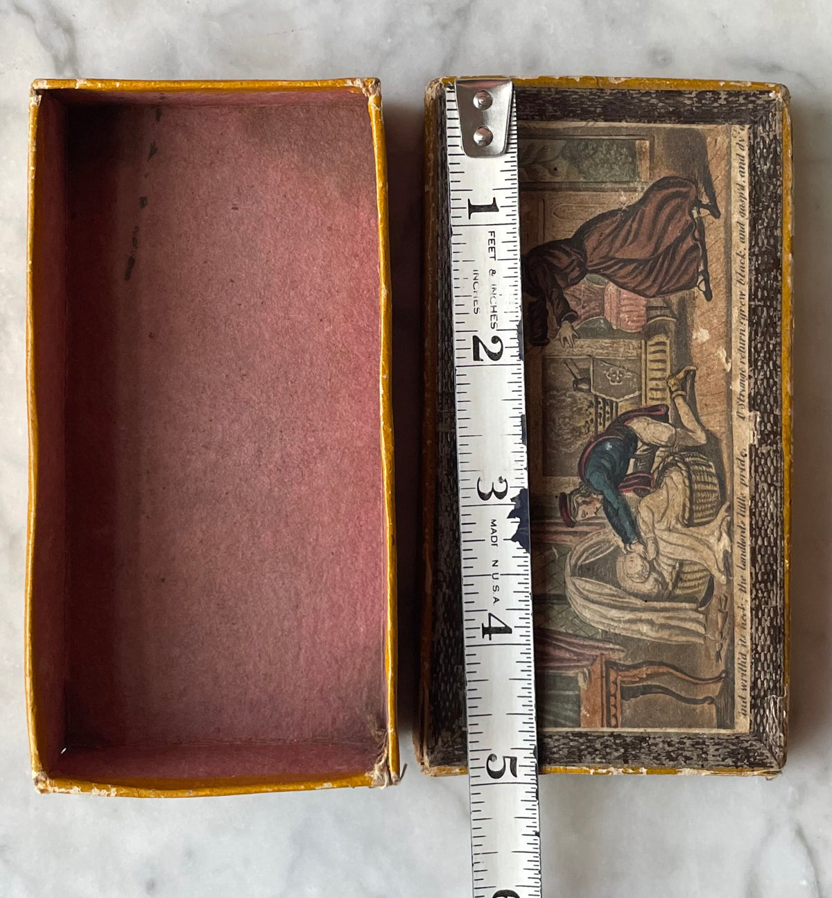 A Story of Infanticide | Antique Box with Scene from Parnell’s The Hermit