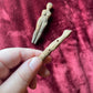 Curvy Lady | Antique Carved Wood Folk Art Doll