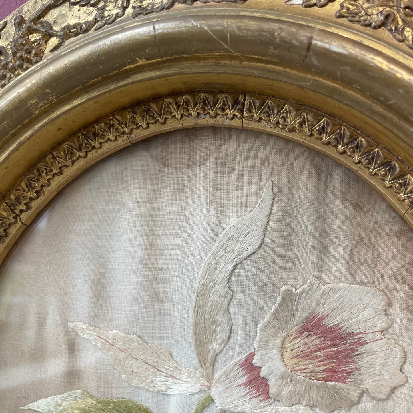 Antique Orchid Embroidery