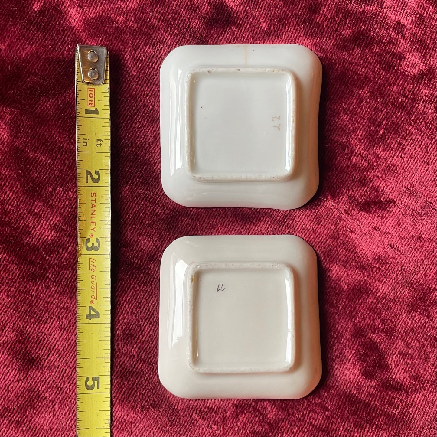 Antique Portait Plate Set