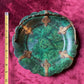 Victorian Faux Malachite Calling Card Tray