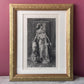 Sarah Bernhardt as Cleopatra by Georges Clairin | Antique Framed Print
