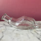 Antique Hand Shaped Glass Bottle