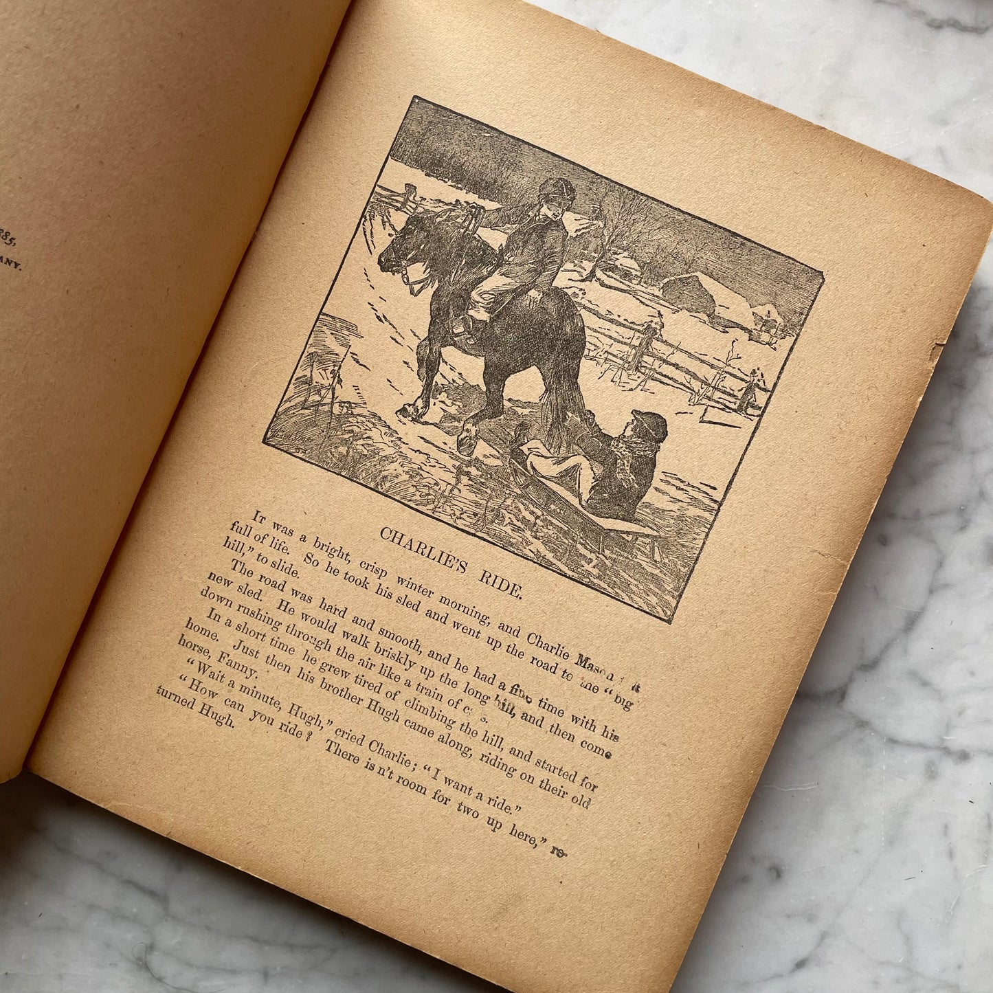 The May Queen | Antique McLoughlin Book