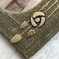 Antique Arts & Crafts Woven Frame