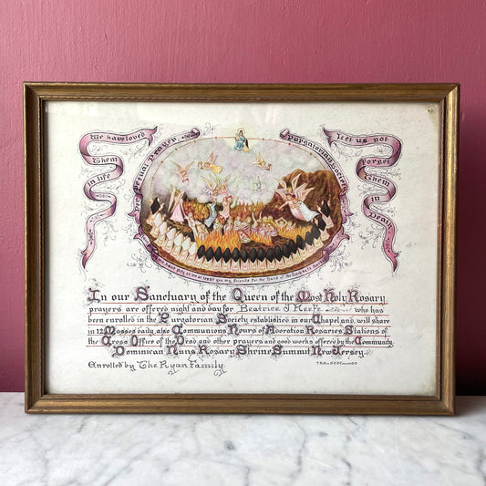 Antique Purgatorial Society Memorial