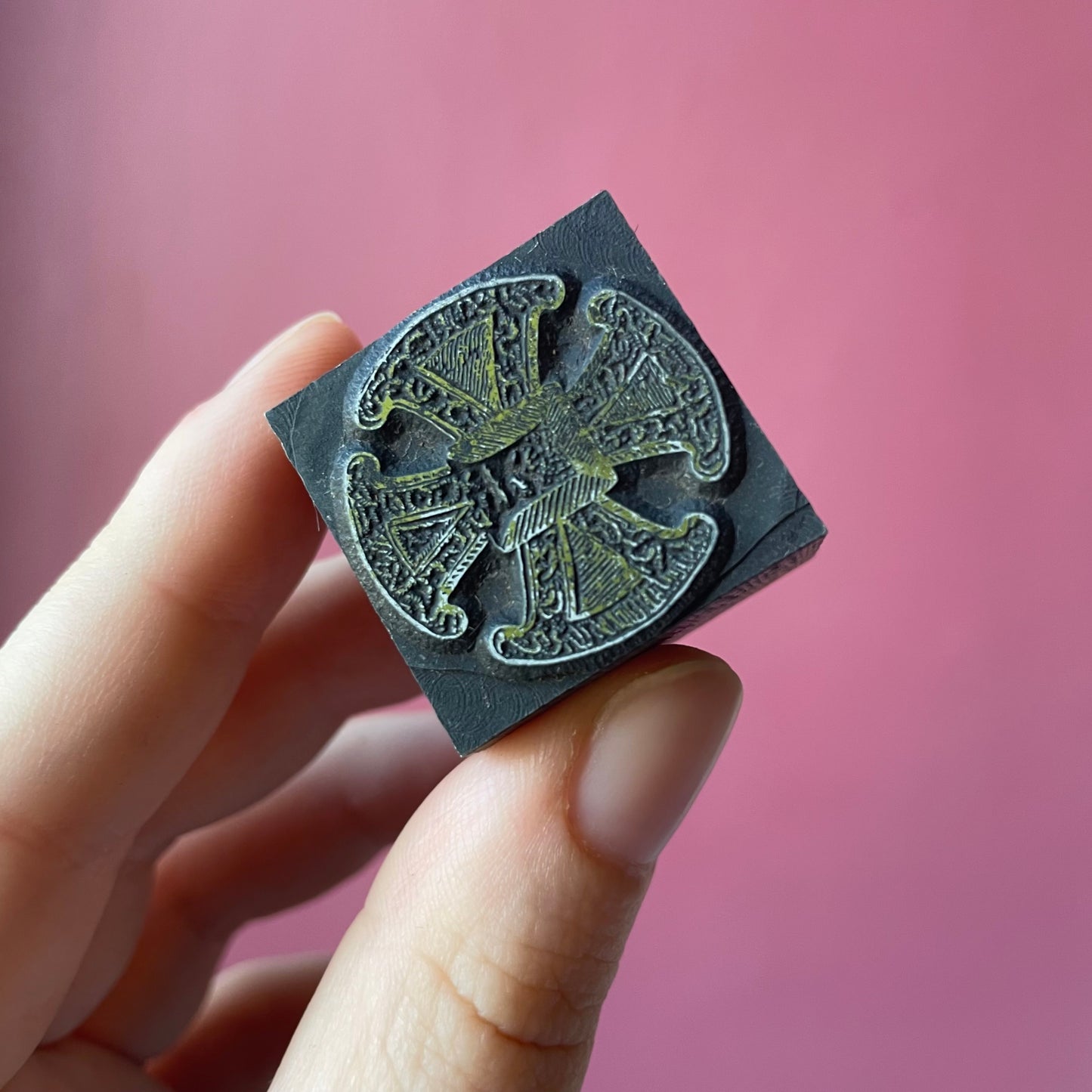 Antique Printers Blocks | Canterbury Crosses