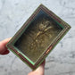 Antique Glass Box with Archangel Michael