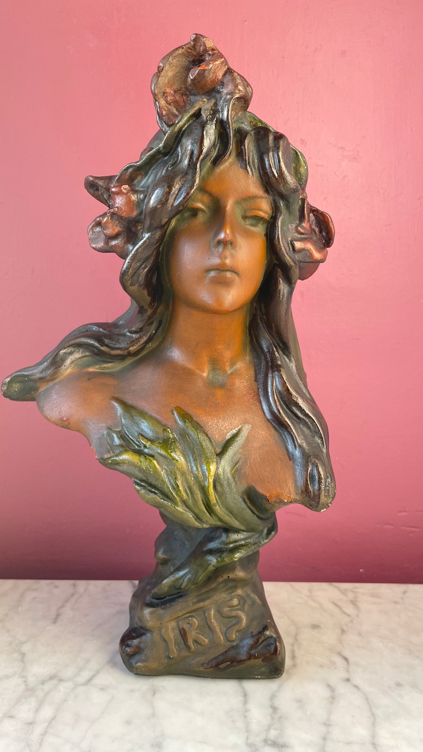 Art Nouveau Bust | Iris | Emmanuel Villanis