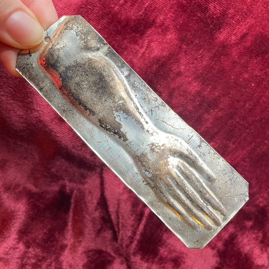 Antique Silver Ex Voto Arm