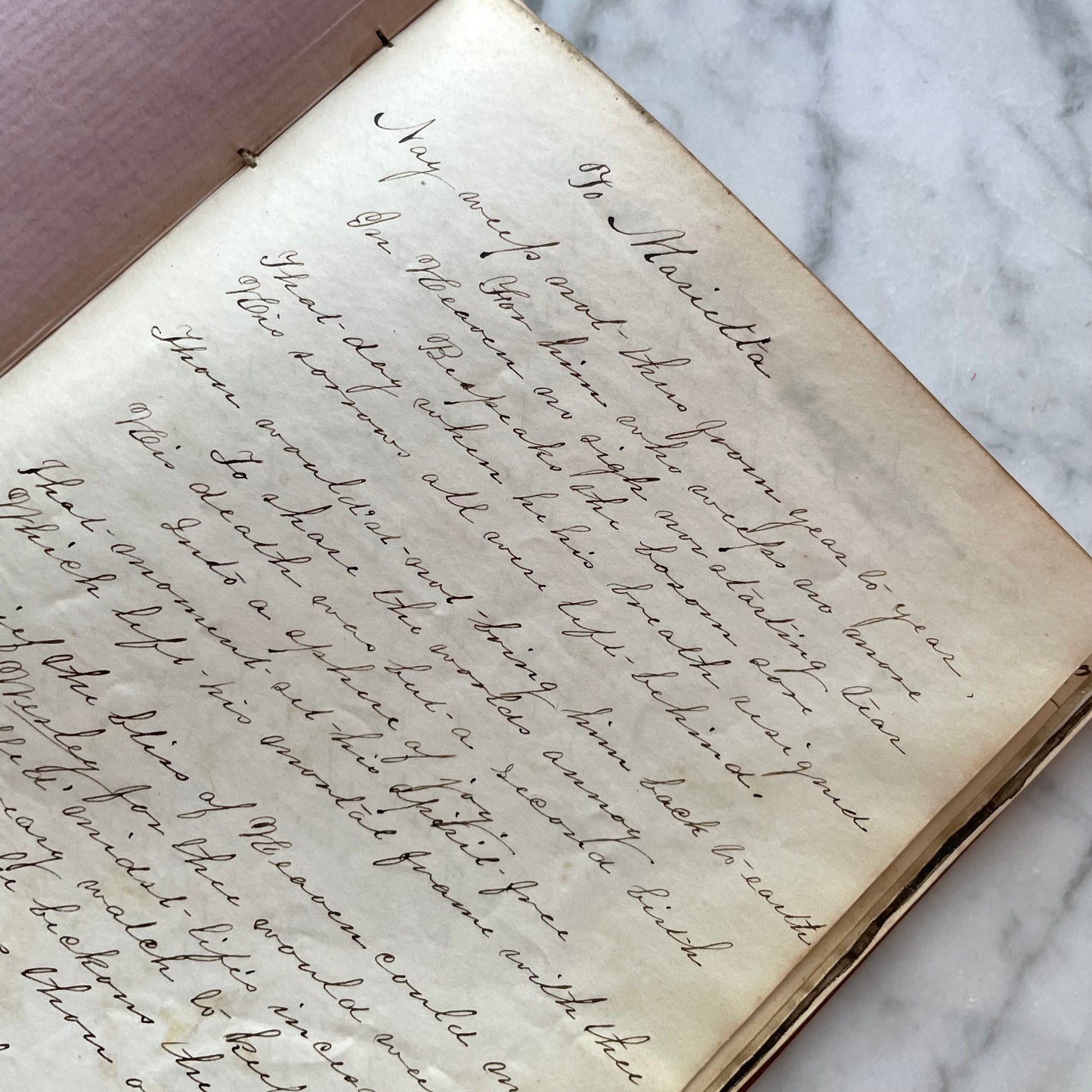 Victorian Mourning Album | Frances Eliza McCool | Portage, IN | 1858-1870s