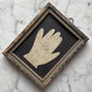 Antique Baby Hand Silhouette