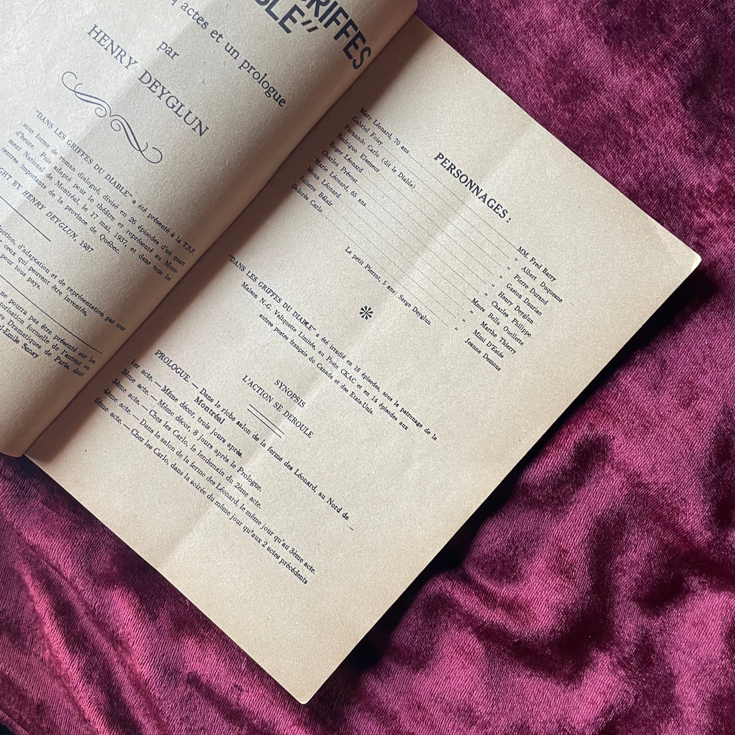 Dans les Griffes du Diable