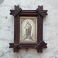 Blessed Mother in Miniature Victorian Frame