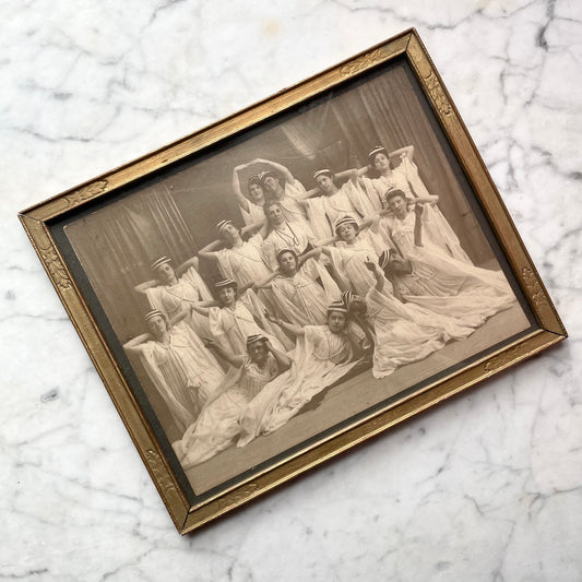 Dionysian Dancers | Antique Dance Class Photo