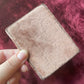 Victorian Pink Velvet Needle Case
