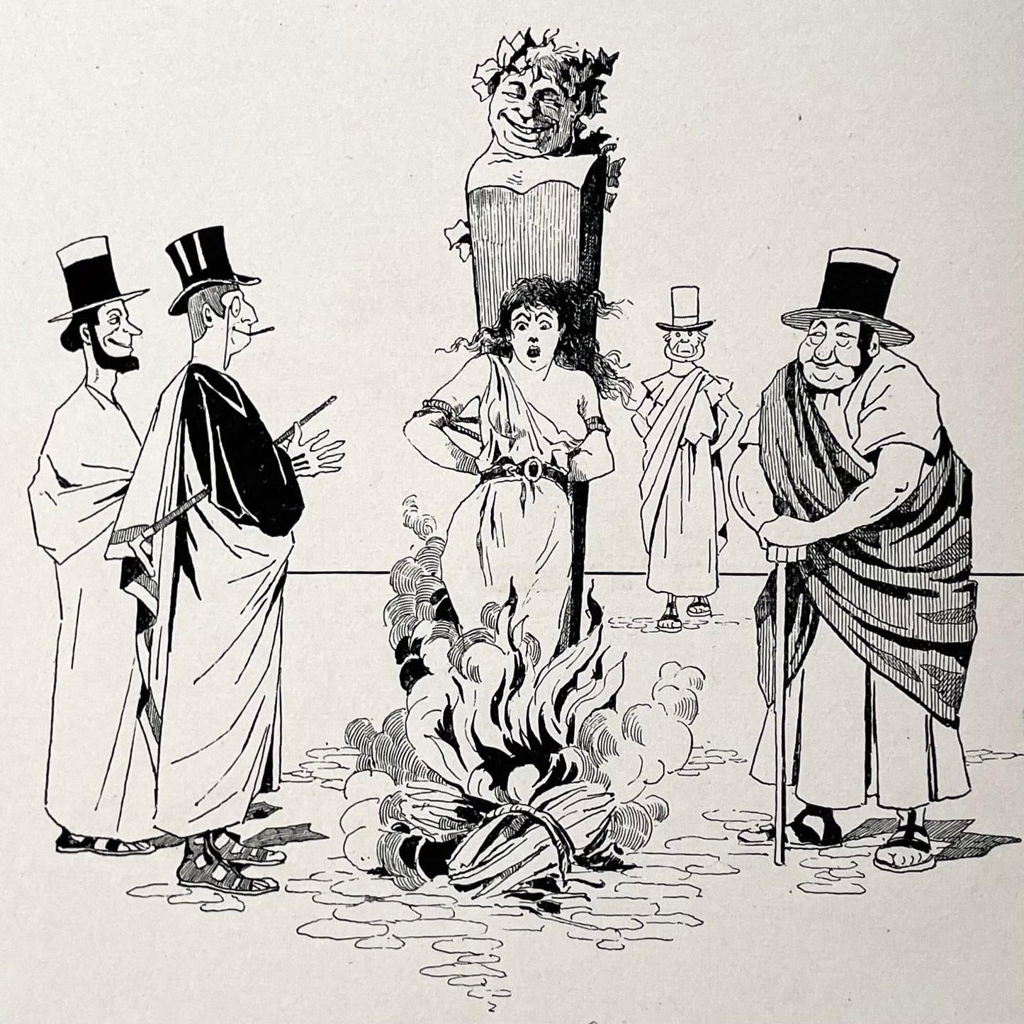 The Evolution of Woman | Women’s Rights Satire | Harry Whitney McVickar | 1896