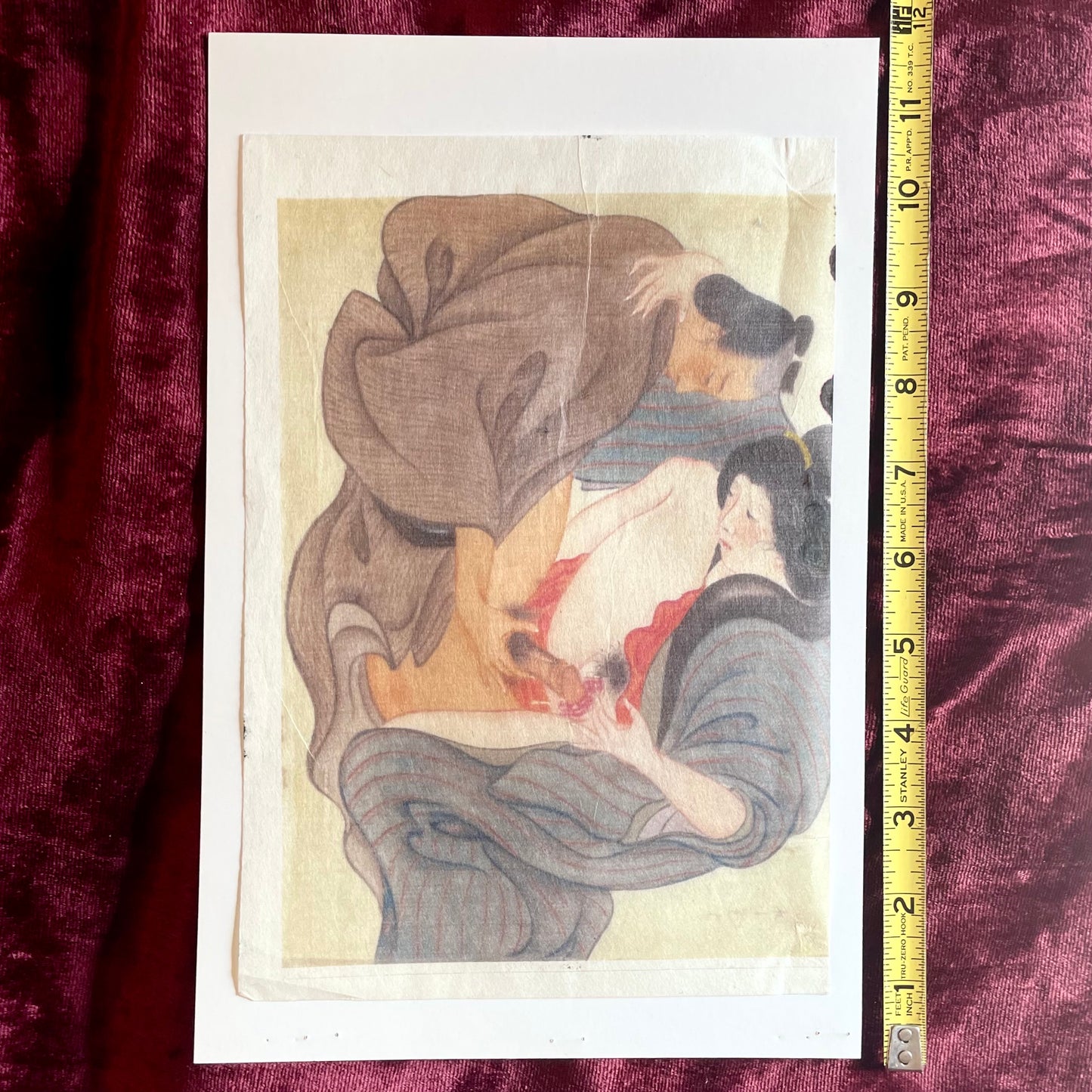 Vintage Shunga Prints on Washi Paper | EXPLICIT