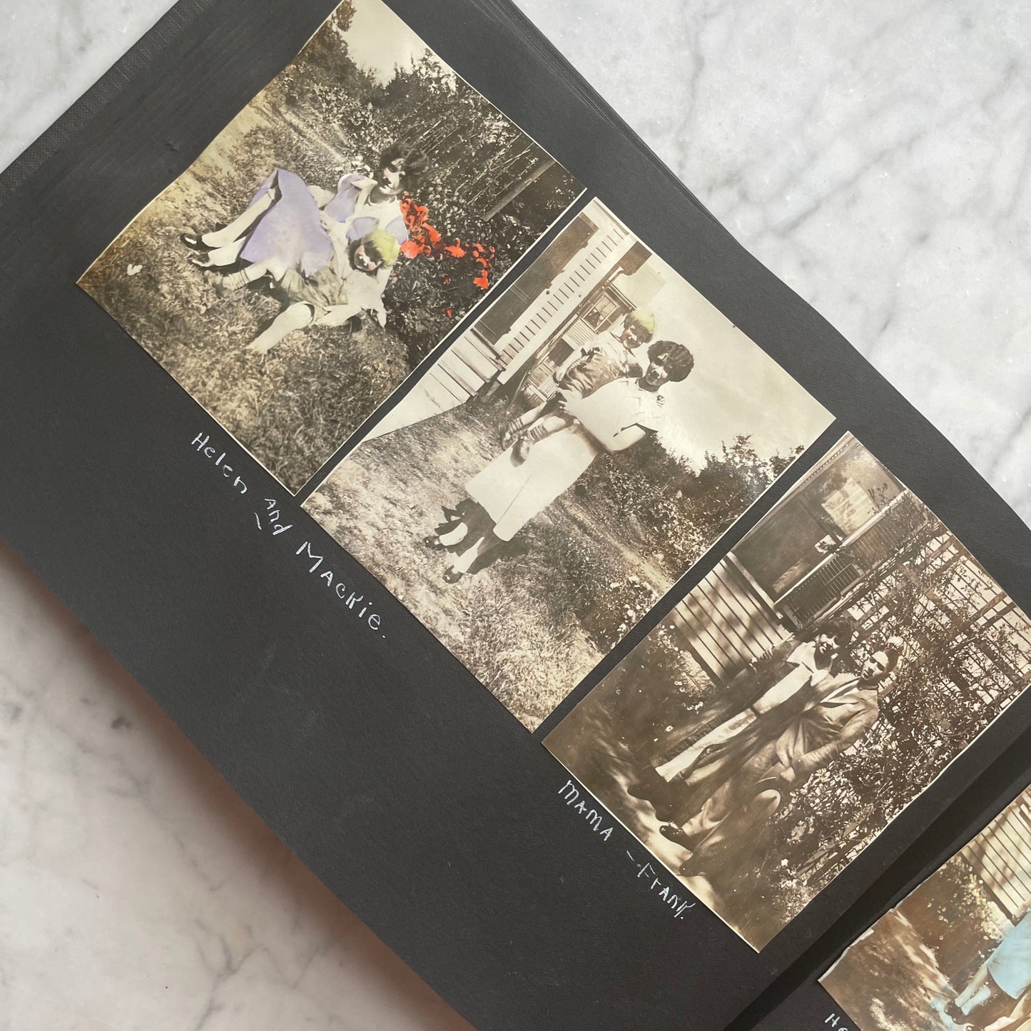 Antique Photo Albums of People in Drag