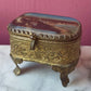 Antique French Souvenir Jewelry Casket