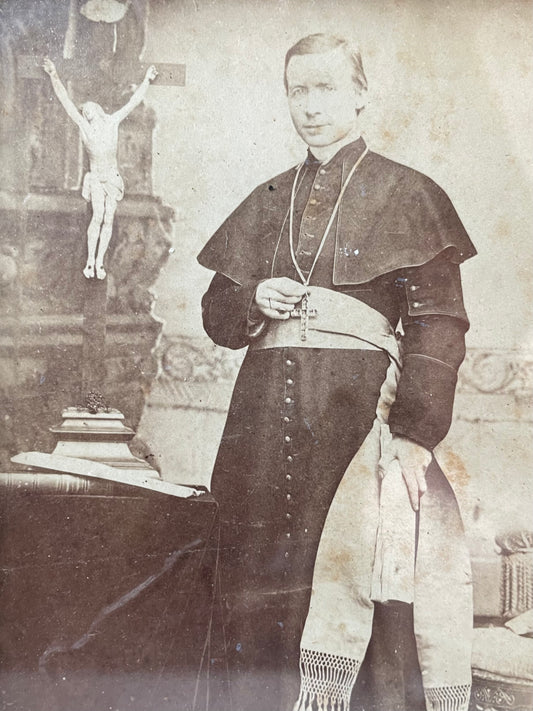 Cardinal Gibbons | Antique Cabinet Card Photo