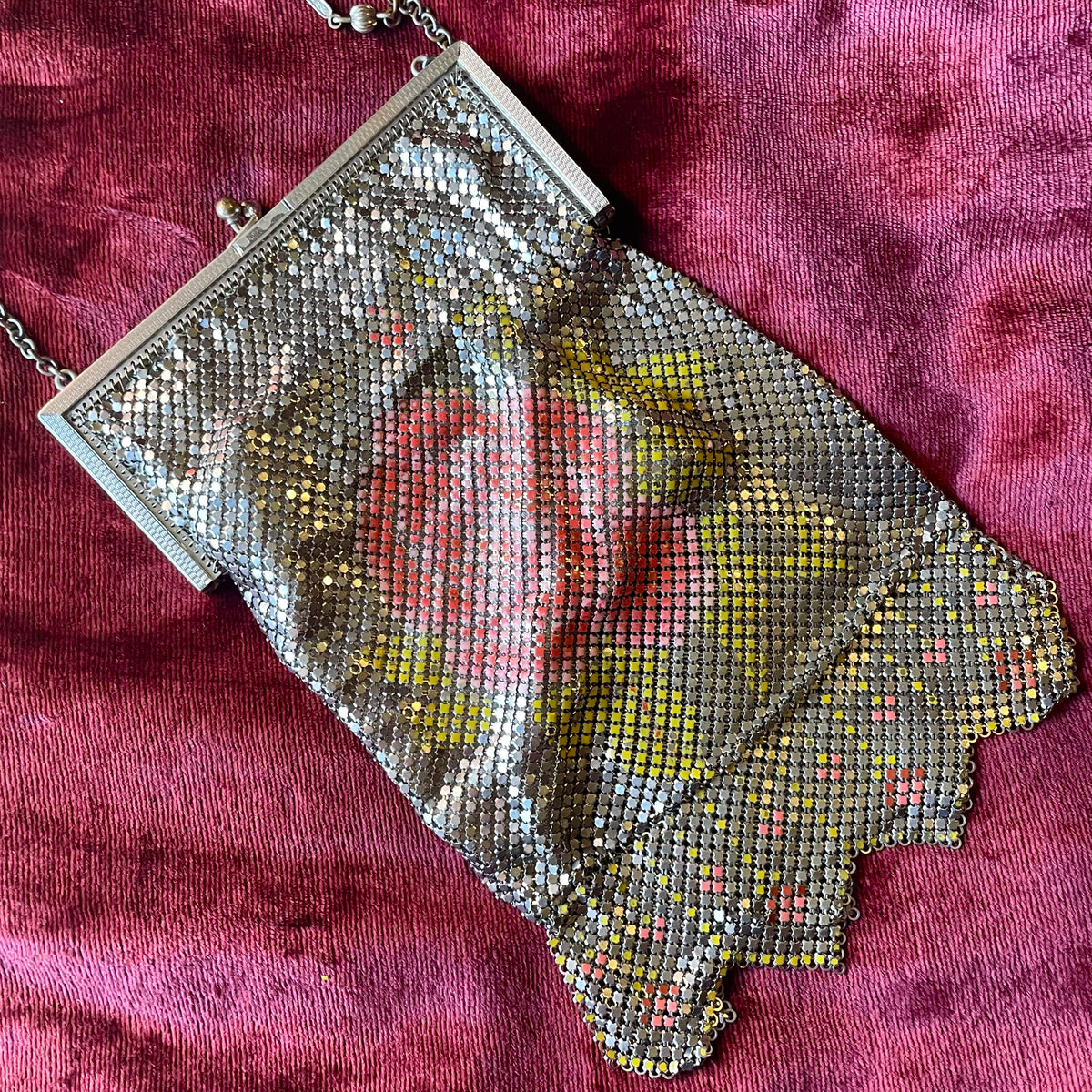 Antique Whiting & Davis Mesh Flapper Purse