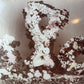 Victorian Funeral Flowers Photo on Glass