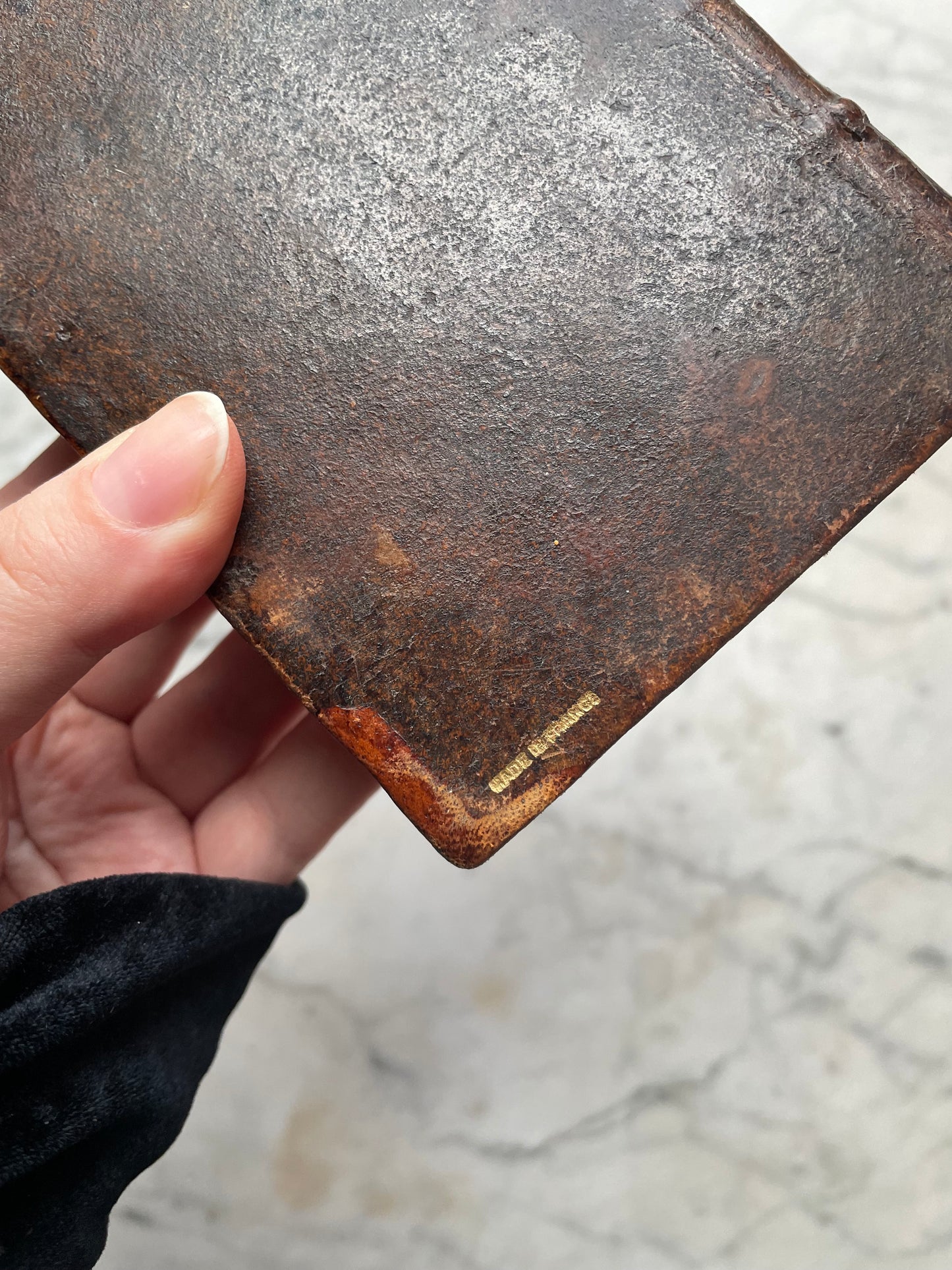 Antique Hollow Book Safe