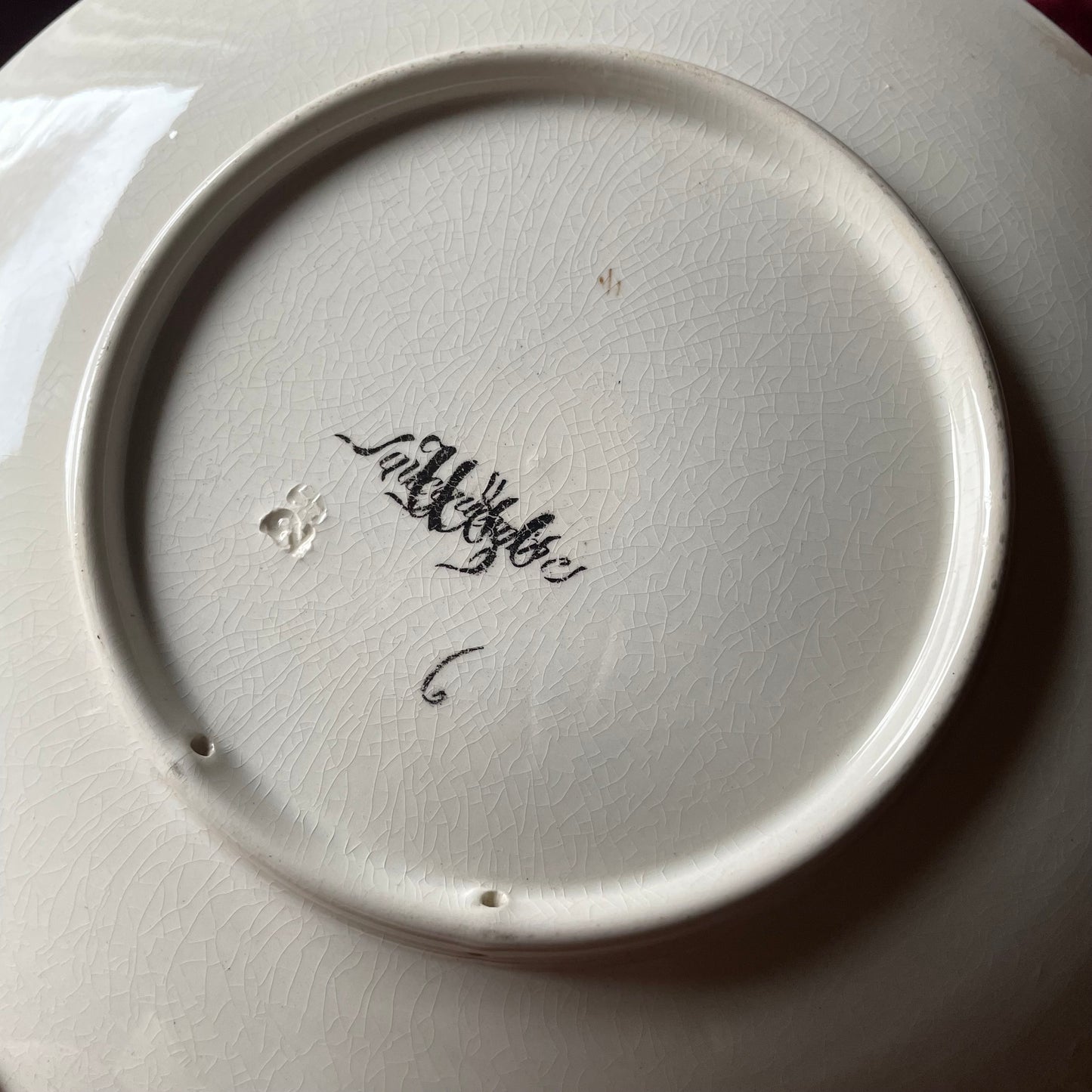 Wagner’s Rienzi | Antique Sarreguemines Plate