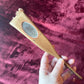 Antique Drawstring Fan with Mirror | Cuba Souvenir