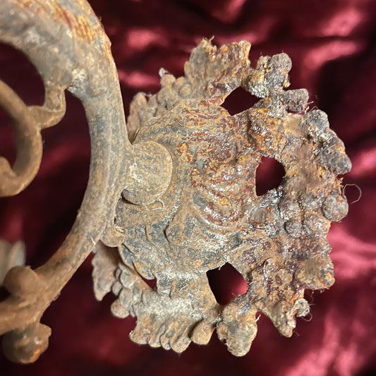 Antique Dragon Candleholders