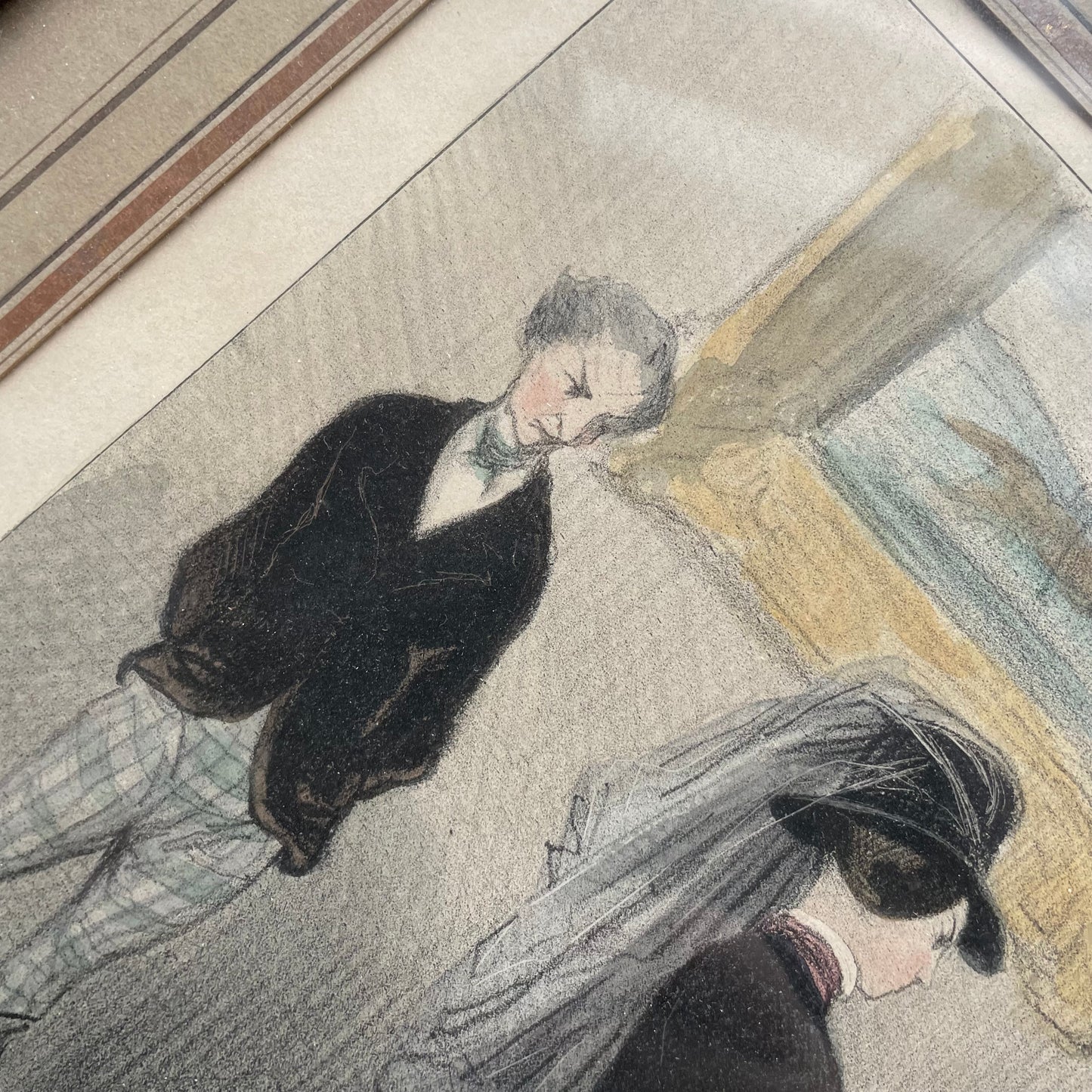 Riding Habit Print | Honoré Daumier | Les bas-bleus | 1844