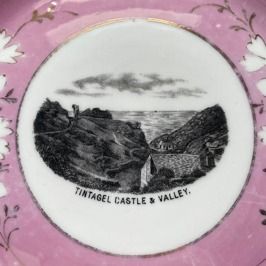 Tintagel Castle | Antique Souvenir Plate