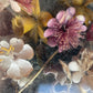 Victorian Shadow Box with Cloth Flowers
