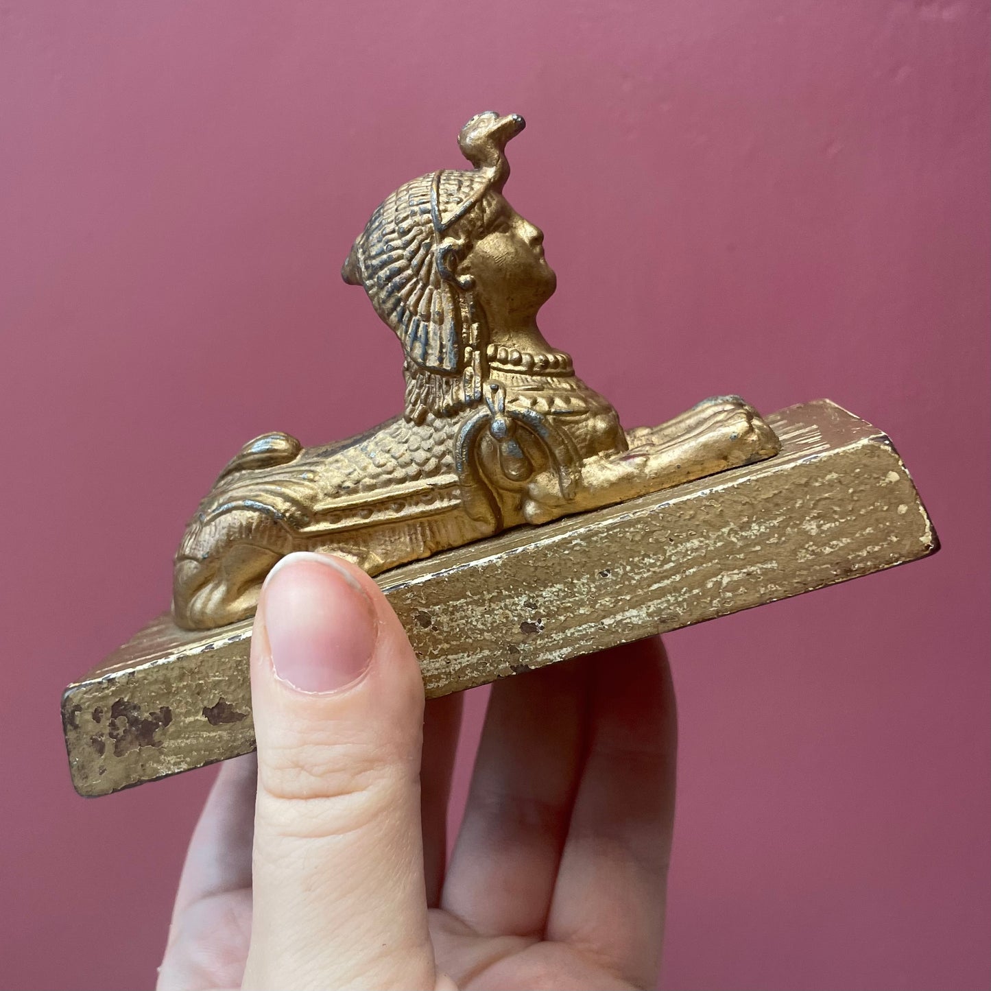 Antique Sphinx Paperweight