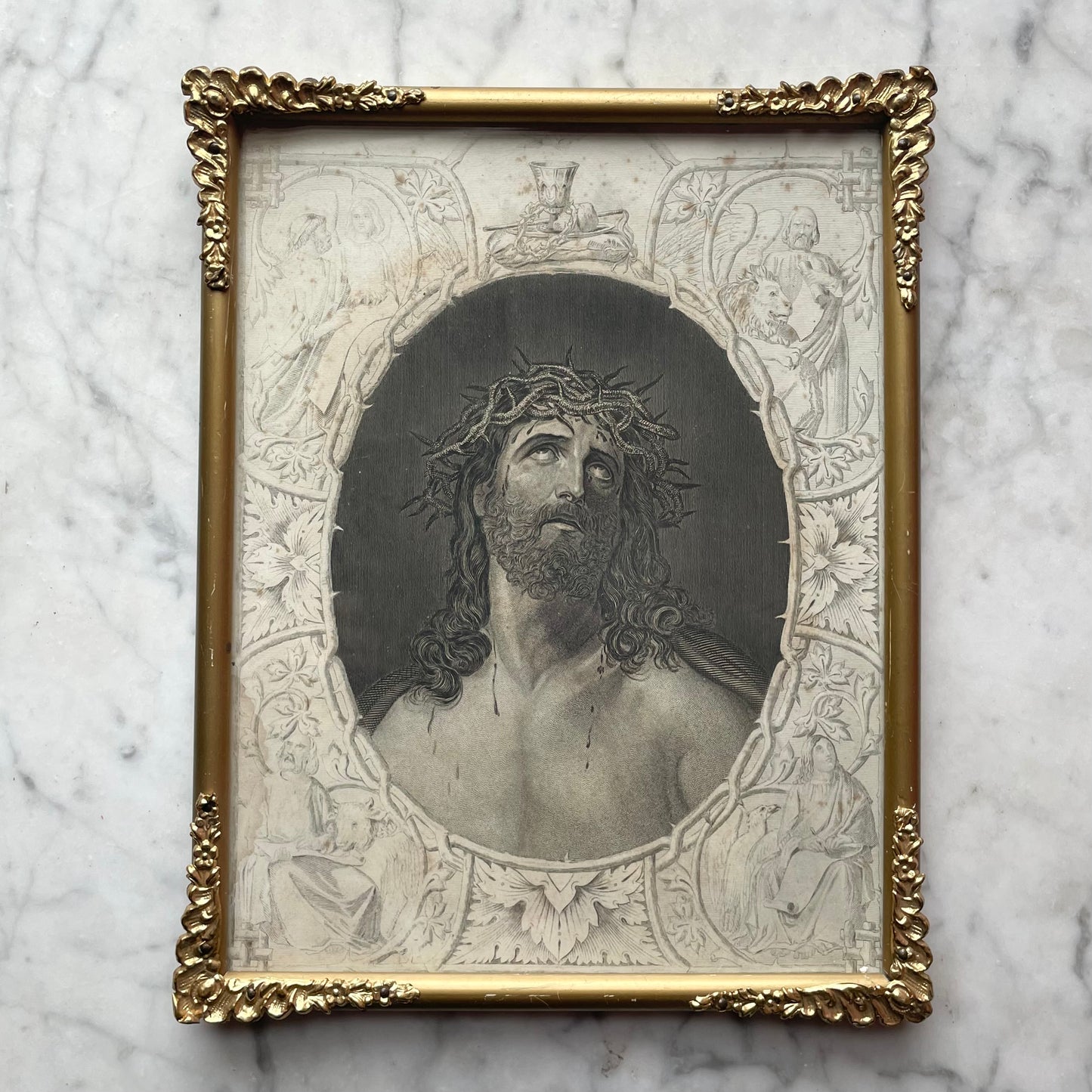 Head of Christ Crowned by Thorns | Samuel Freeman after Guido Reni