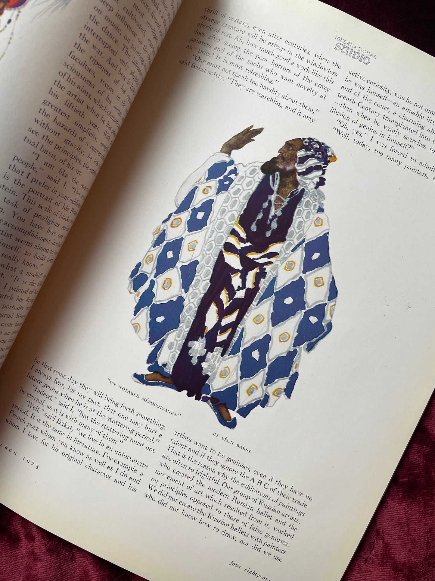 International Studio | Léon Bakst Issue | March 1923