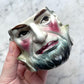 Antique Devil Face Vessel