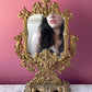 Victorian Revival Cupid Mirror | Iron Art Works