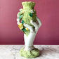 Victorian Moss Ware Hand Vase | Bevington Elfinware