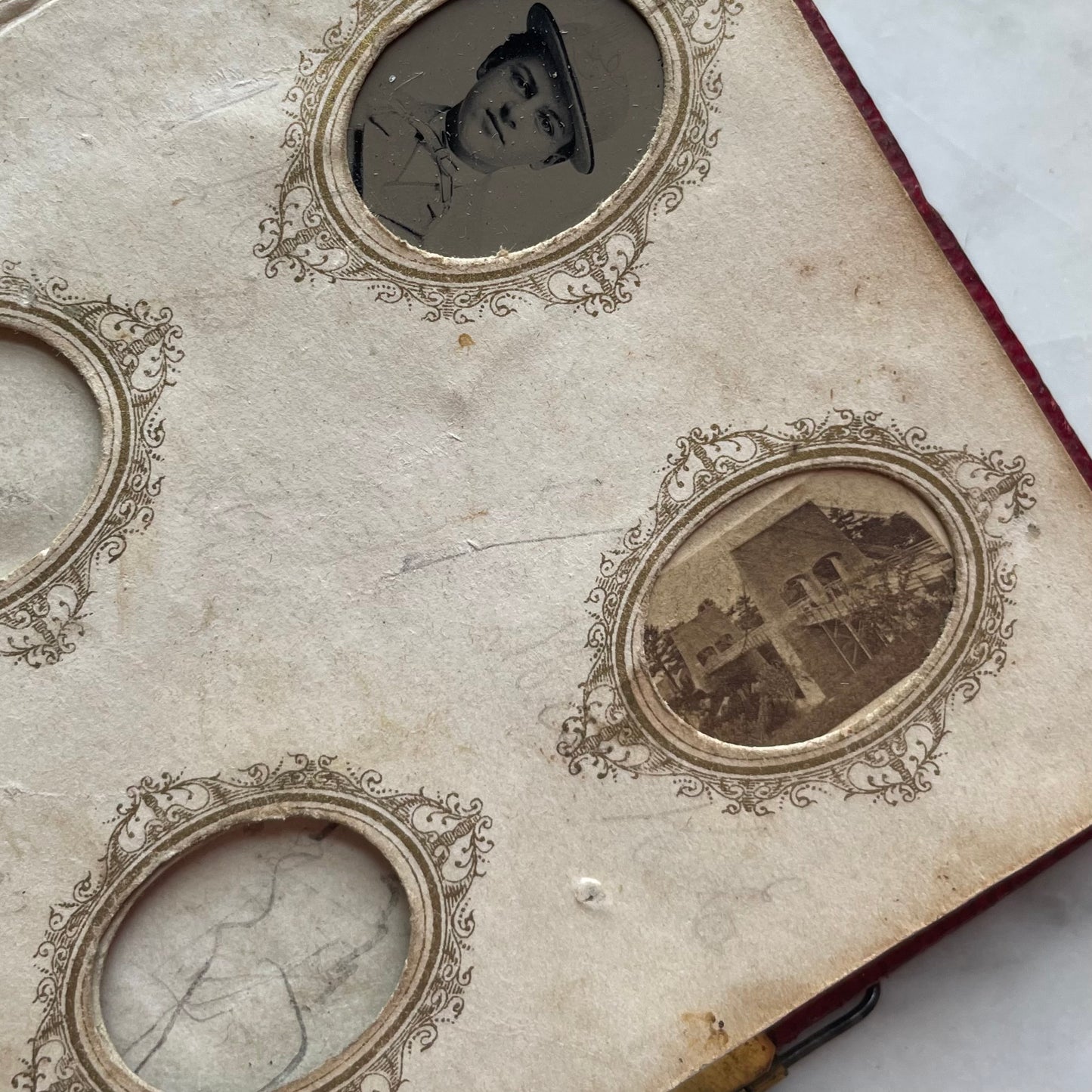 Victorian Gem Tintype Album