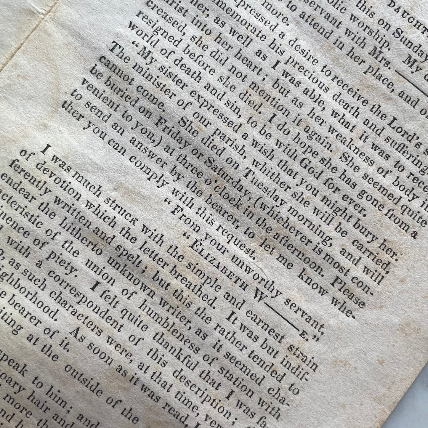 Victorian Mourning Chapbook | The Dairyman’s Daughter