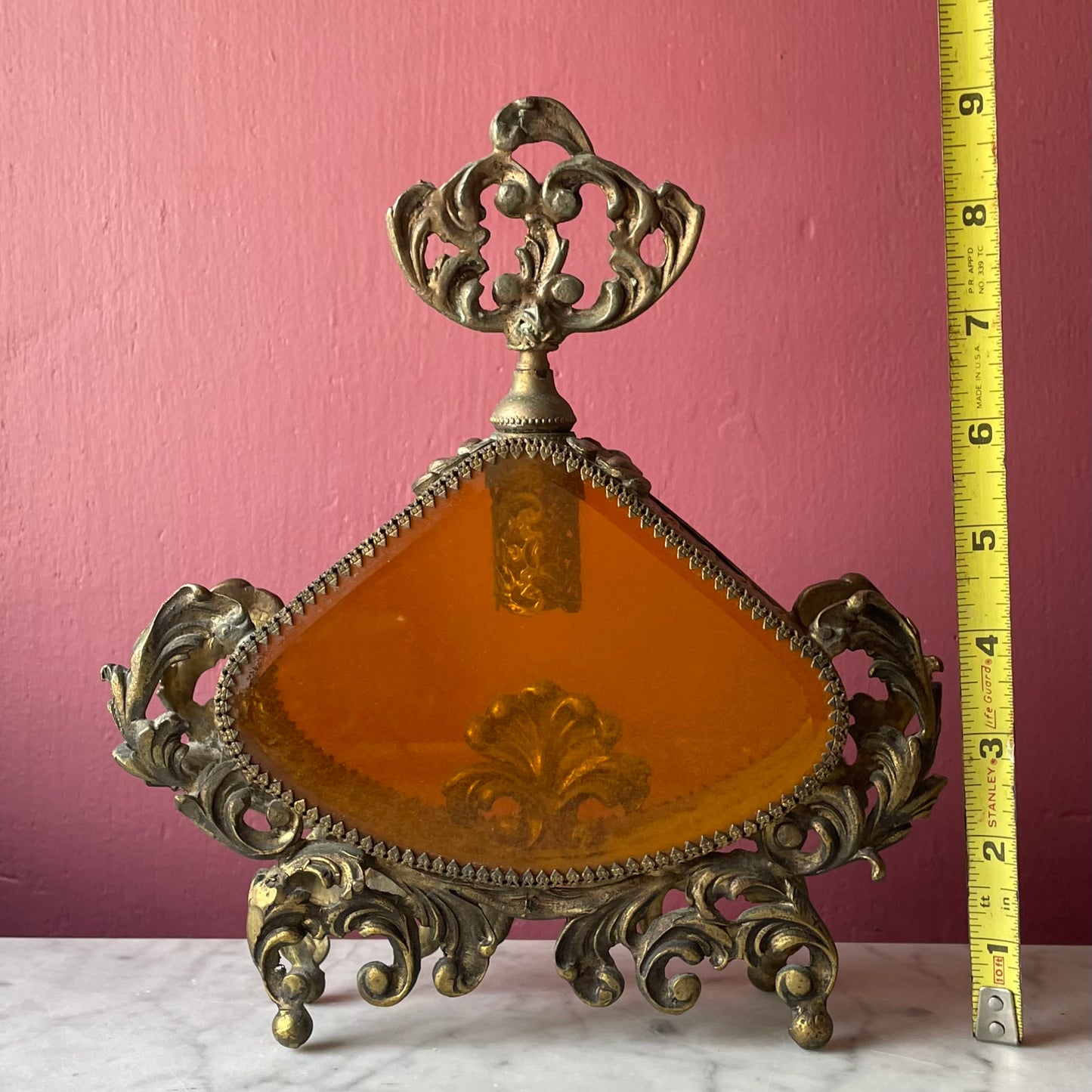 Large Vintage Perfume Dresser Bottle